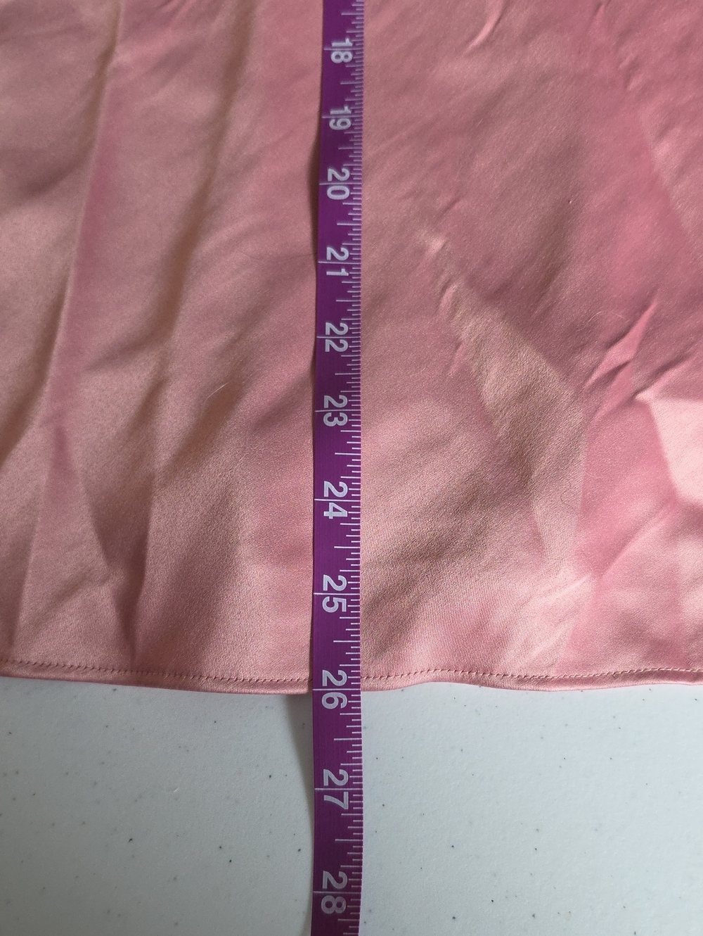 Y2K Vintage Victoria's Secret Pink Lace Slip Dress Chemise #A21 - Picture 5 of 5